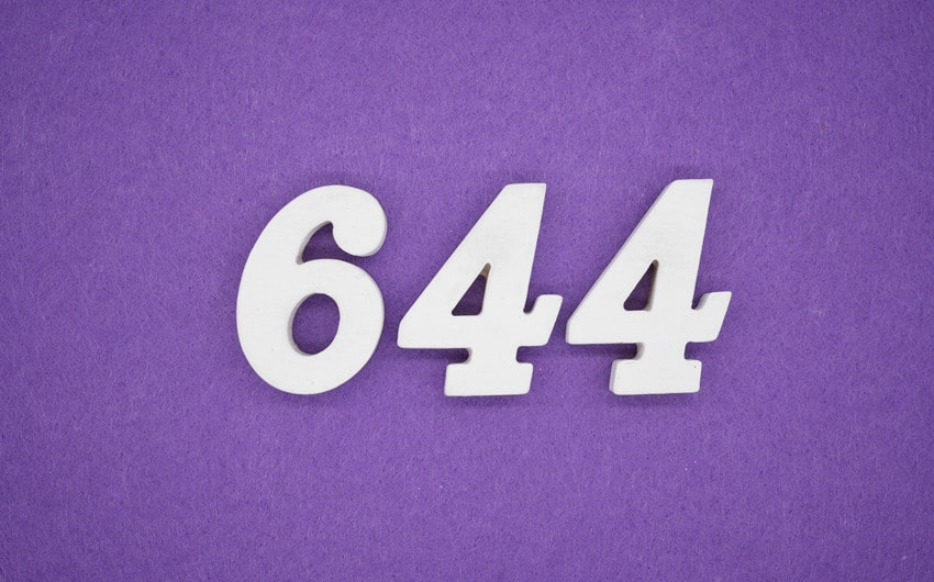 644 angel number meaning