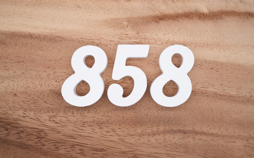 858 angel number meaning