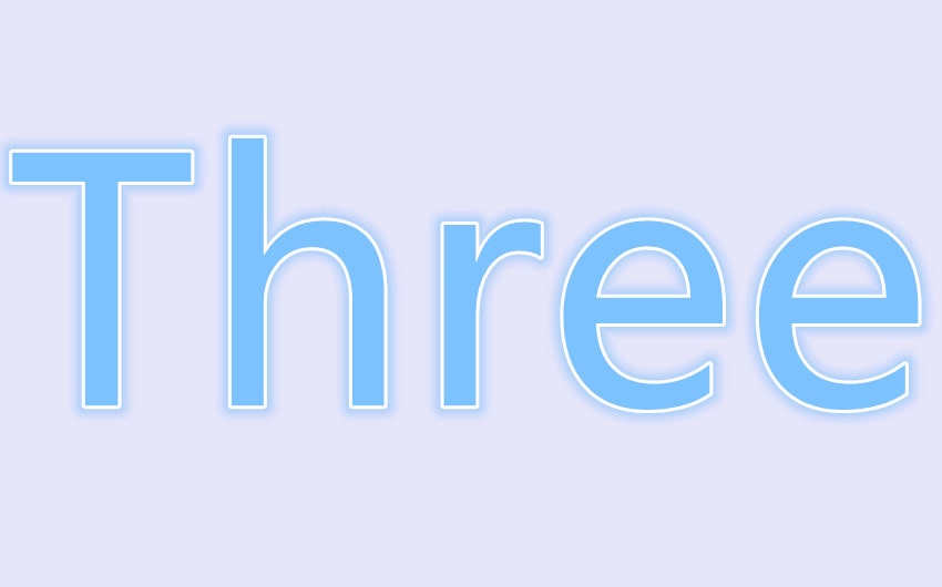 three