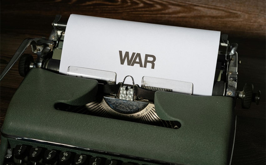 war