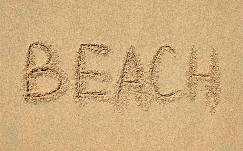 words that ryhme with beach