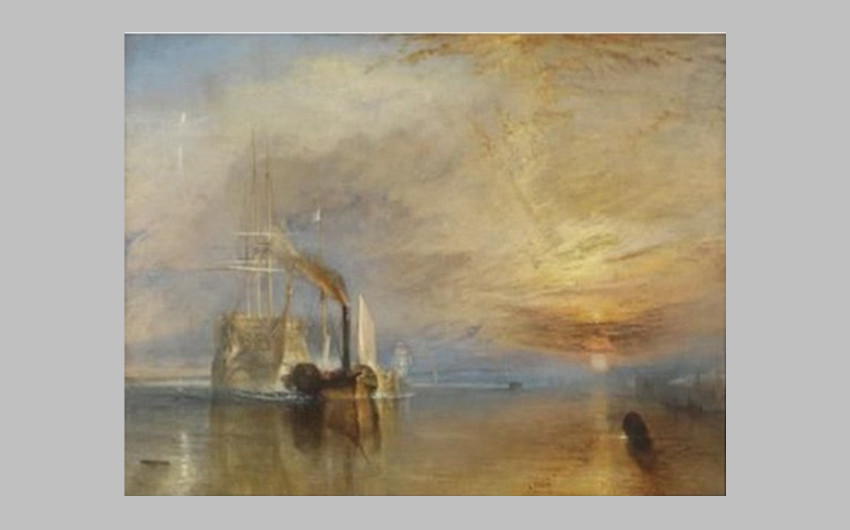 The Fighting Temeraire by J.M.W. Turner