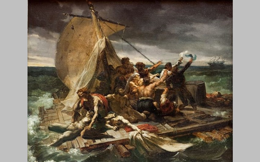 The Raft of the Medusa by Théodore Géricault